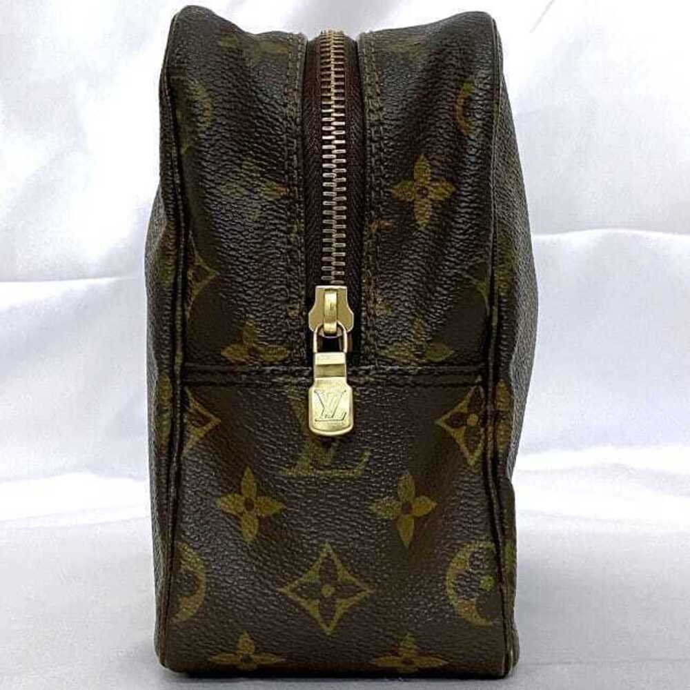 Louis Vuitton TH Handbag Brown Bag Trousses Clutch Case Toilette Clutch